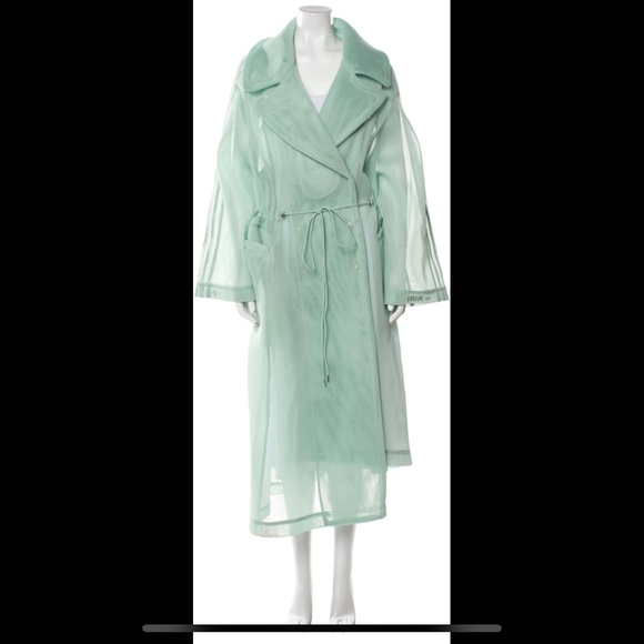 Ivy park adidas teal trench